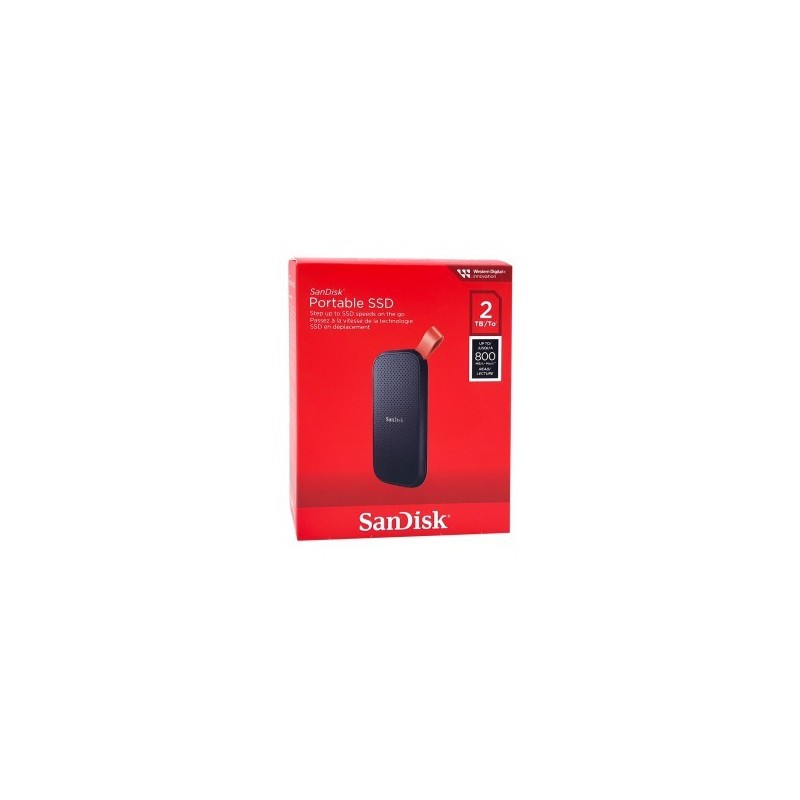 SanDisk 2Tb Portable SSD 800MB/s, USB-C, USB 3.2