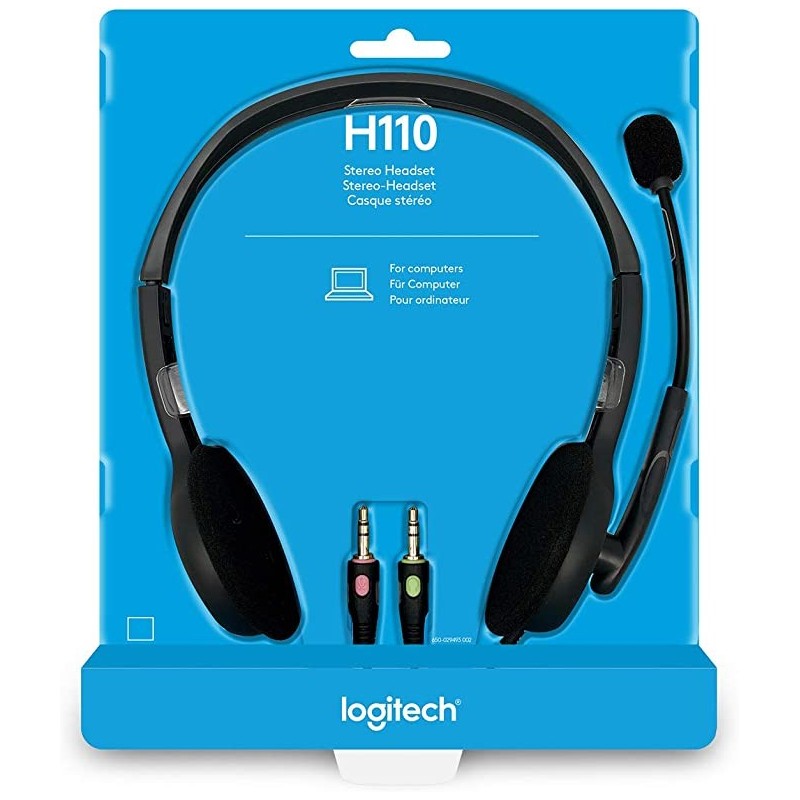 Casque Logitech Stéréo Headset H110