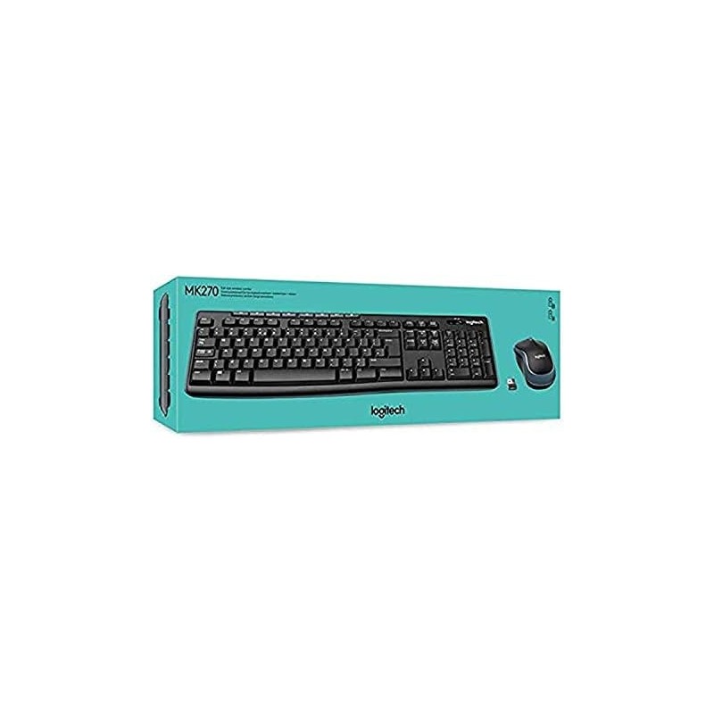 Logitech MK270 Combo Clavier et Souris sans Fil