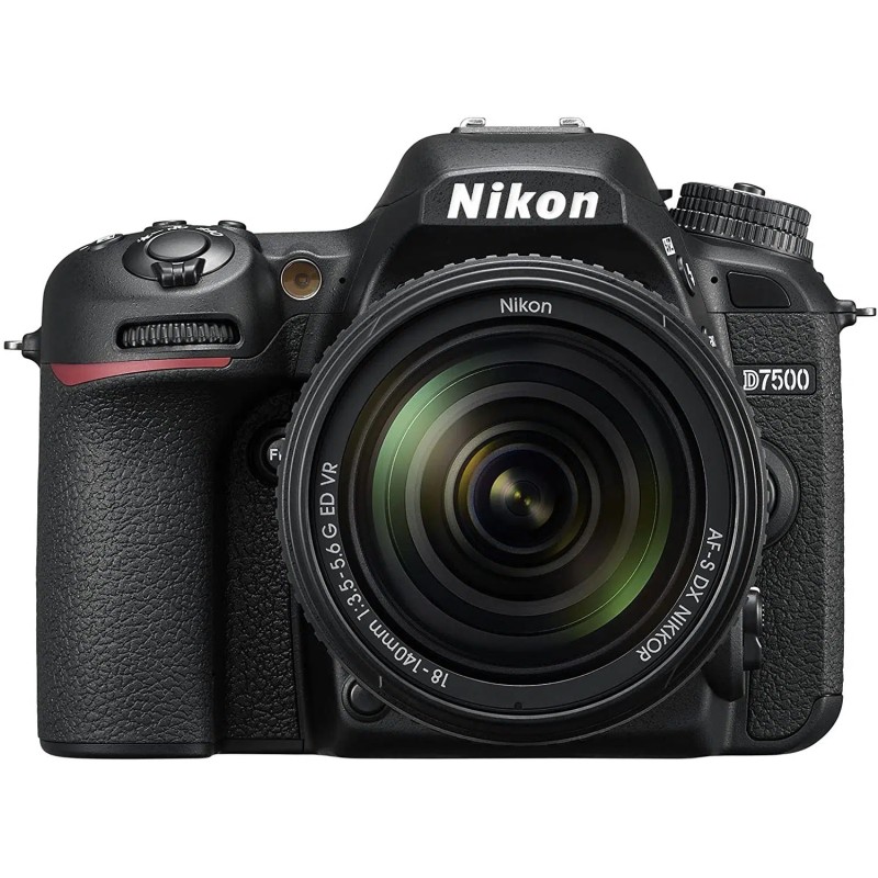 Nikon D7500 avec objectif AF-S DX 18-140mm f/3.5-5.6 G ED VR