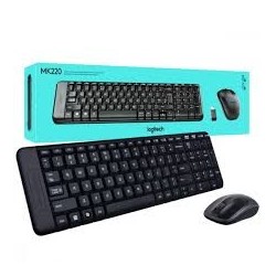 LOGITECH MK220 COMBO CLAVIER ET SOURIS SANS FIL