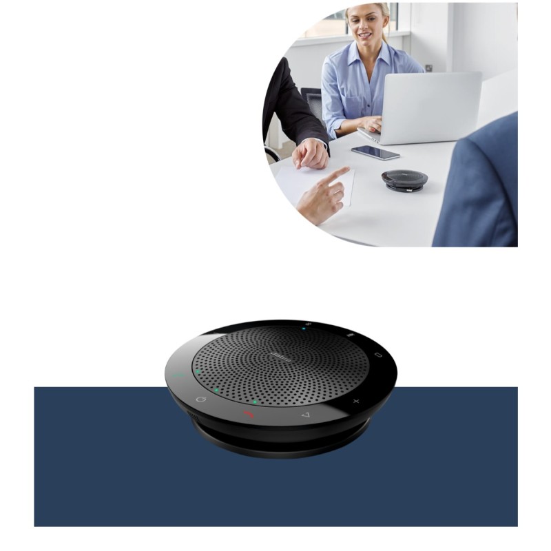 Jabra SPEAK 510+ MS haut-parleur Universel USB/Bluetooth Noir