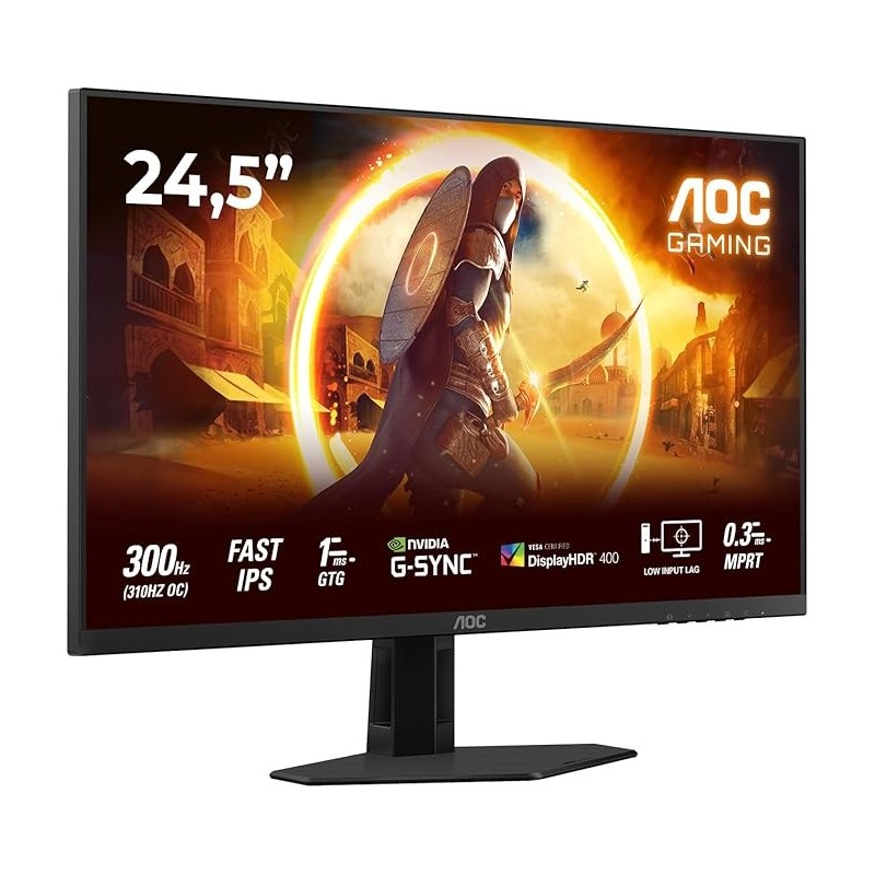 AOC 25G4SRE 24.5" Fast IPS 310Hz 0.3 ms FHD
