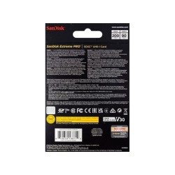 SanDisk SDXC Extreme Pro V30 64 GB 200 Mo/s
