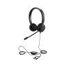 Casque Jabra Evolve 20 Stereo MS USB C/A adapteur