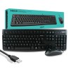 Logitech Desktop MK120 - Ensemble souris + clavier (AZERTY Français)