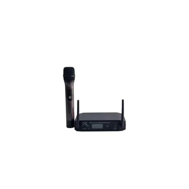 Microphone UHF Sans Fil PHONIC W-710 Idéal pour Chant & Conférences
