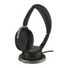 Jabra Evolve2 65 Flex Link380c UC Stereo Avec socle de chargement.